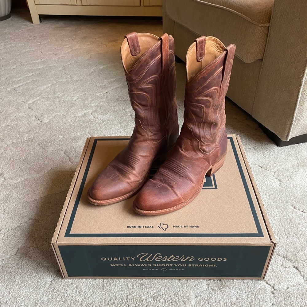 Tecovas The Cartwright Scotch Goat Cowboy Boots